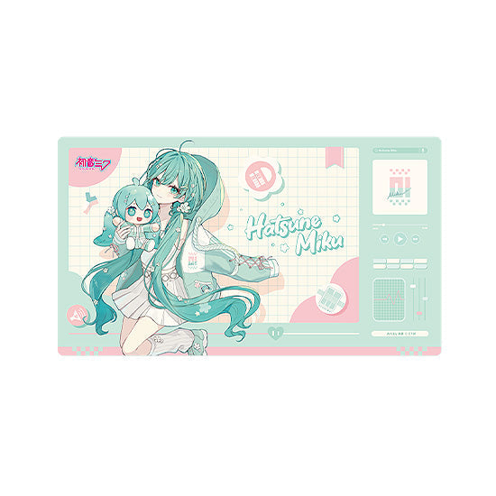 Hatsune Miku Miku Hug Series Desk Mat: Flower Ver.