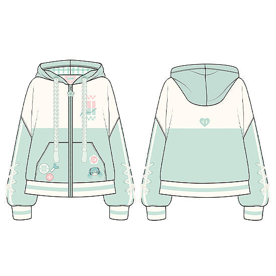 Hatsune Miku - Miku Hug Series Hoodie: Flower Ver.