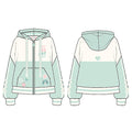 Hatsune Miku - Miku Hug Series Hoodie: Flower Ver.