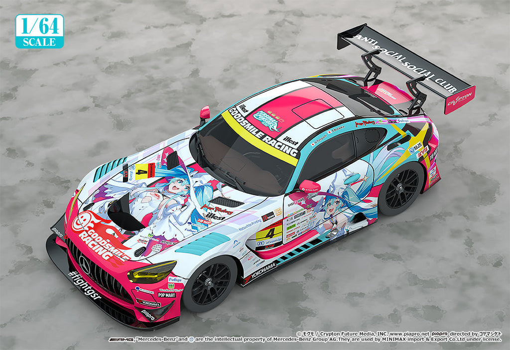 GOOD SMILE RACING - 1/64 Good Smile Hatsune Miku AMG 2024 Season Opening Ver. (Rerelease)