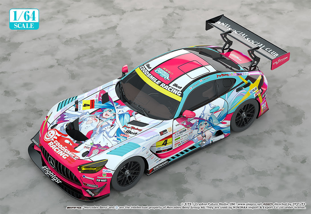 GOOD SMILE RACING - 1/64 Good Smile Hatsune Miku AMG 2024 Season Opening Ver. (Rerelease)