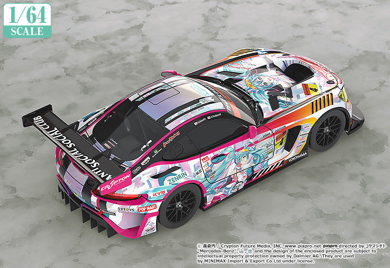 GOOD SMILE RACING - 1/64 Scale Good Smile Hatsune Miku AMG 2021 SUPER GT Round 5 Ver. (Rerelease)