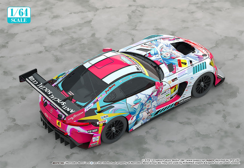 GOOD SMILE RACING - 1/64 Good Smile Hatsune Miku AMG 2024 Season Opening Ver. (Rerelease)