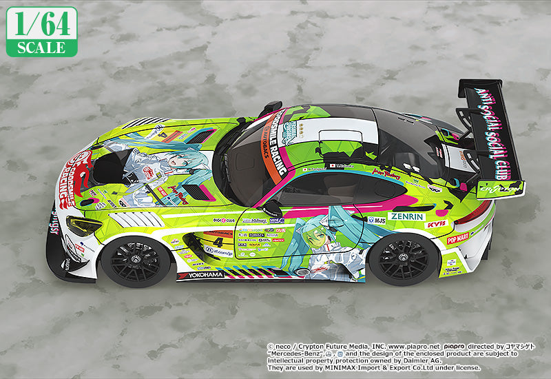 GOOD SMILE RACING - 1/64 Good Smile Hatsune Miku AMG 2022 Season Opening Ver. (Rerelease)