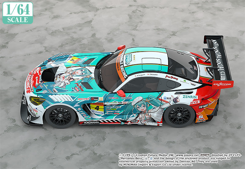 GOOD SMILE RACING - 1/64 Good Smile Hatsune Miku AMG 2023 Season Opening Ver. (Rerelease)