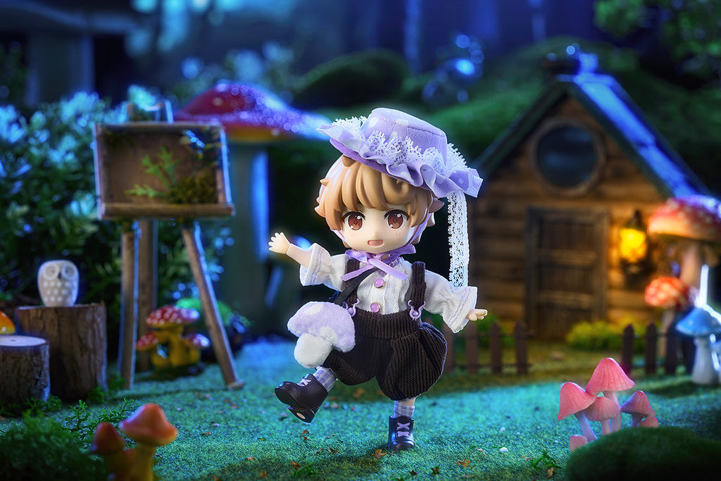 Nendoroid Doll Outfit Set: Mushroom  - Boy (Green/Purple)