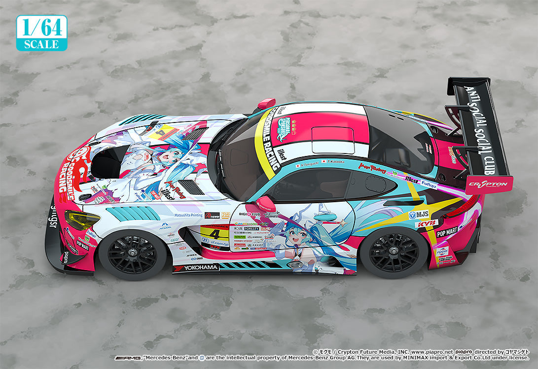 GOOD SMILE RACING - 1/64 Good Smile Hatsune Miku AMG 2024 Season Opening Ver. (Rerelease)