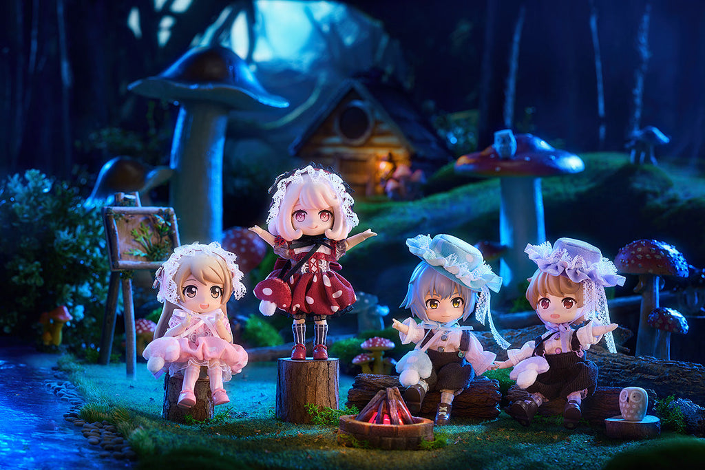 Nendoroid Doll Outfit Set: Mushroom  - Girl (Red/Pink)