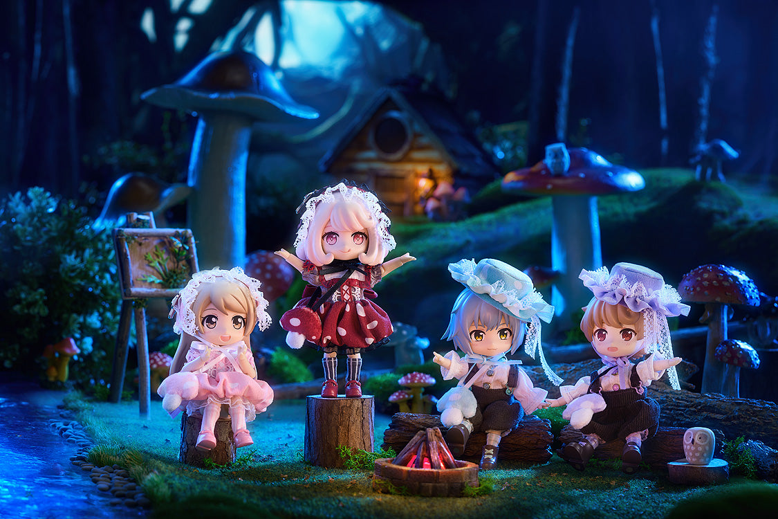 Nendoroid Doll Outfit Set: Mushroom  - Girl (Red/Pink)
