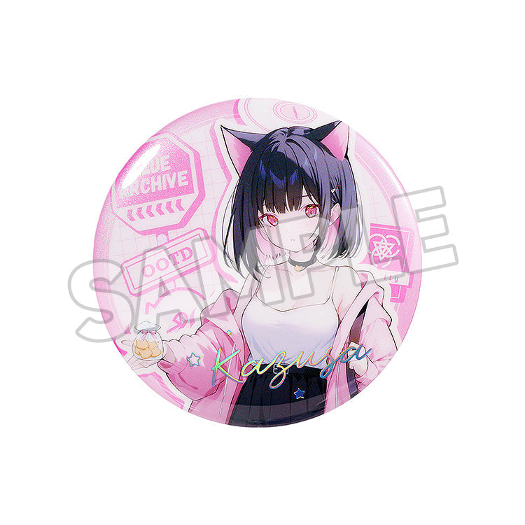 Blue Archive - Holiday Saunter Series 75mm Badge (KAZUSA/YUUKA/HINA/SHIROKO/MIKA)
