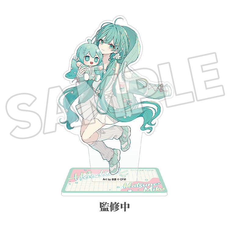 Hatsune Miku - Miku Hug Series Acrylic Stand: Flower Ver.