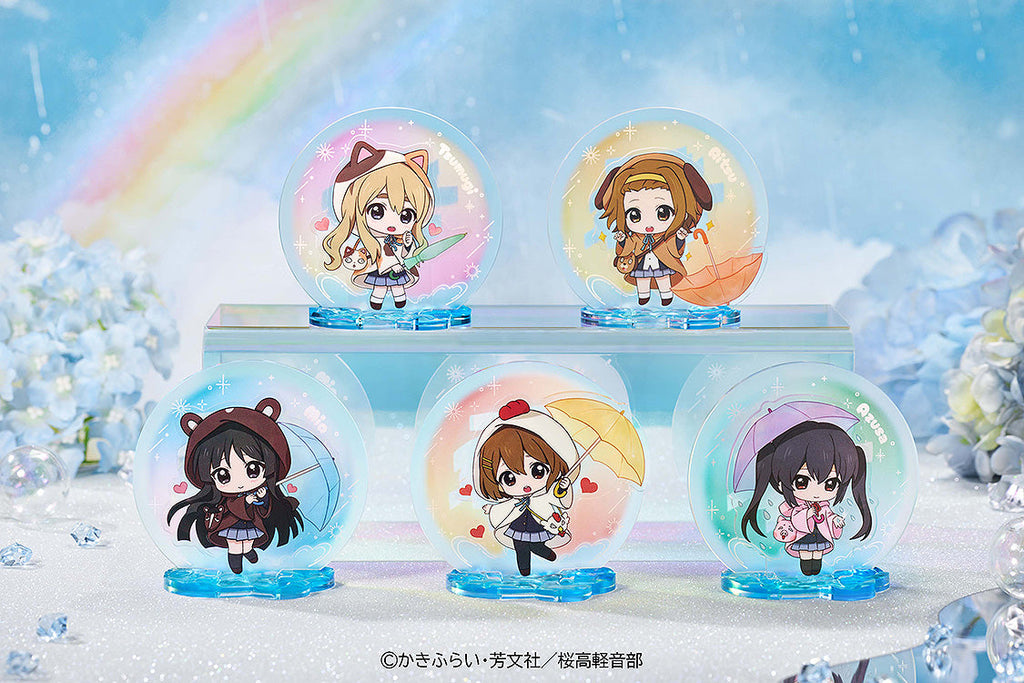 K-ON! - Fluffy Rain Series Acrylic Stand Yui Hirasawa/Mio Akiyama/Tsumugi Kotobuki/Ritsu Tainaka/Azusa Nakano