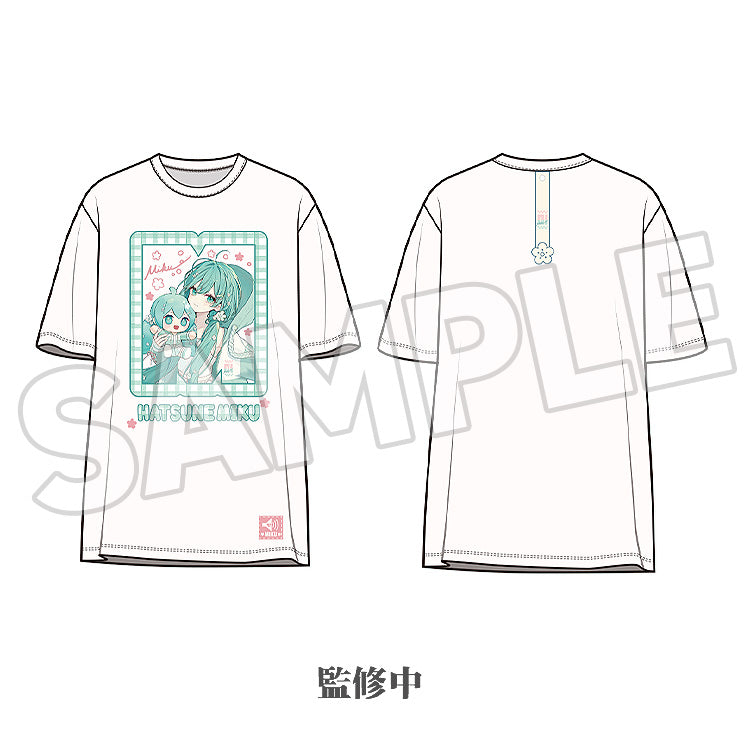 Hatsune Miku - Miku Hug Series T-Shirt: Flower Ver.