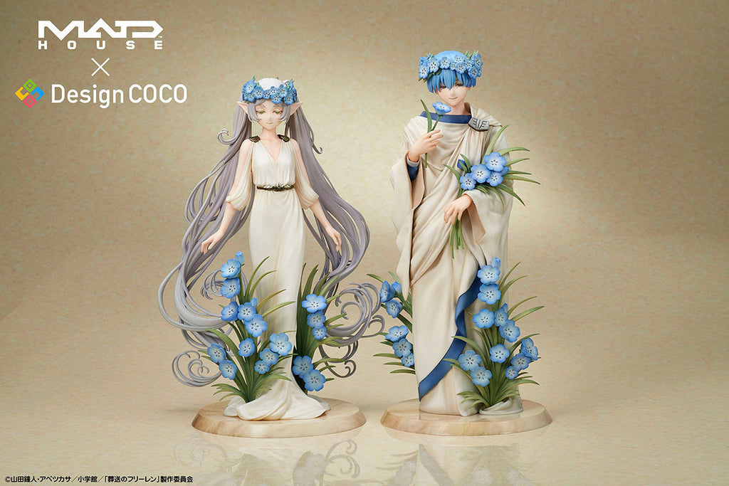 Frieren: Beyond Journey's End - MADHOUSE x DesignCOCO Frieren & Himmel - Art Nouveau Style - 1/7 Scale Figure Set