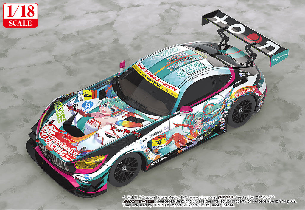 Good Smile Racing - 1/18th Scale Good Smile Hatsune Miku AMG 2016 SUPER GT Ver.