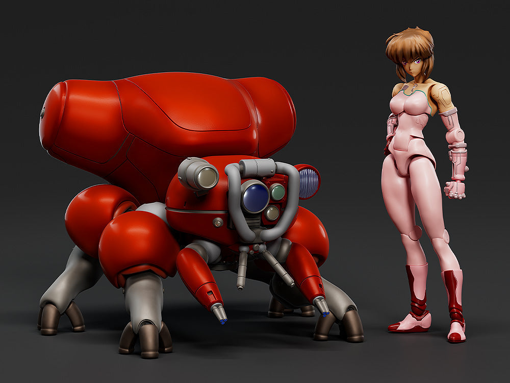 Ghost in the Shell (Manga Edition) - PLAMAX minimum factory MF-94 Motoko Kusanagi with Fuchikoma Model Kit