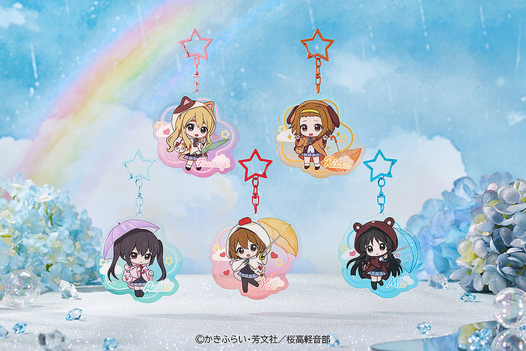 K-ON! - Fluffy Rain Series Collectible Acrylic Keychain (Boxset)