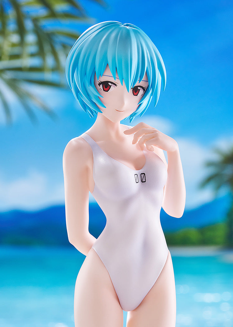 Rebuild of Evangelion - POP UP PARADE BEACH QUEENS Rei Ayanami (One-Piece Style) L Size Figure