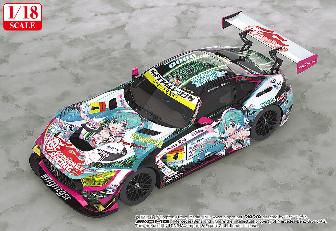 Good Smile Racing - 1/18th Scale Good Smile Hatsune Miku AMG: 2019 Ver.