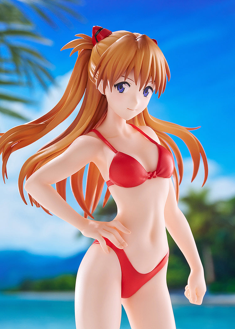 Rebuild of Evangelion - POP UP PARADE BEACH QUEENS Asuka Shikinami Langley (Bikini Style) L Size Figure