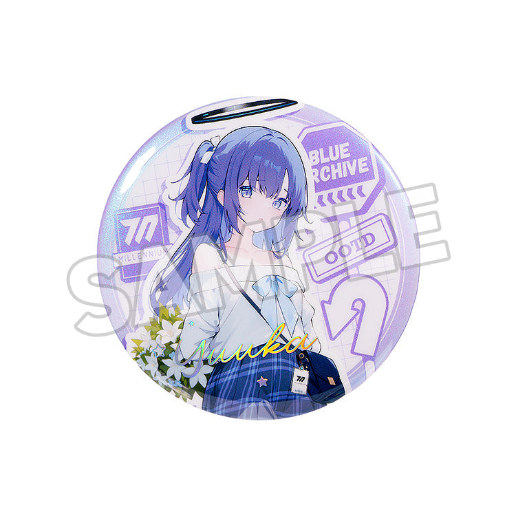Blue Archive - Holiday Saunter Series 75mm Badge (KAZUSA/YUUKA/HINA/SHIROKO/MIKA)