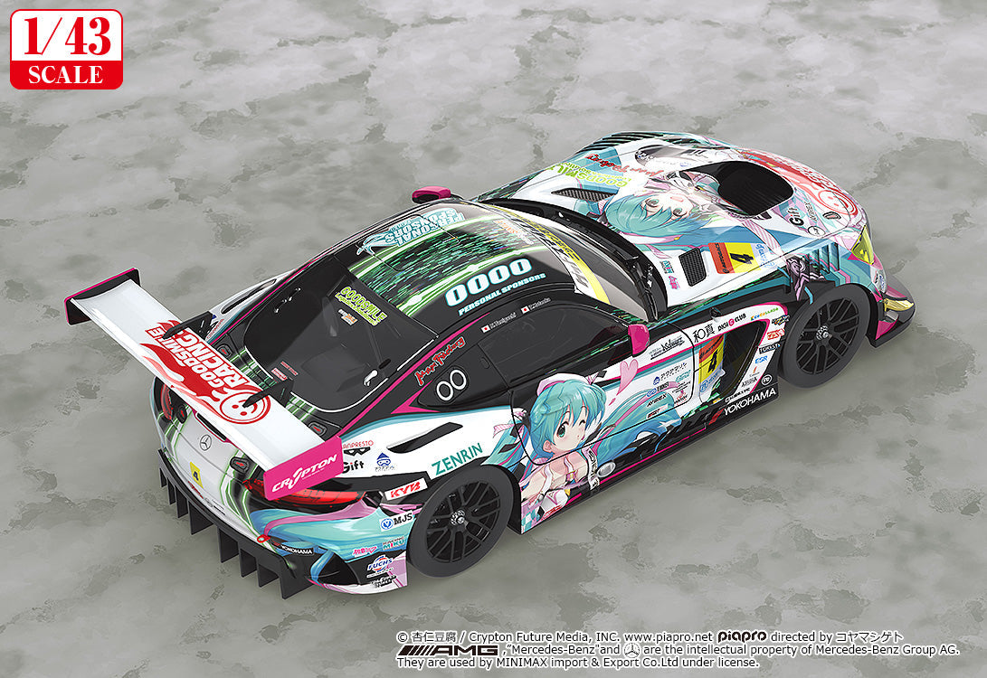 Good Smile Racing - 1/43rd Scale Good Smile Hatsune Miku AMG: 2019 Ver.