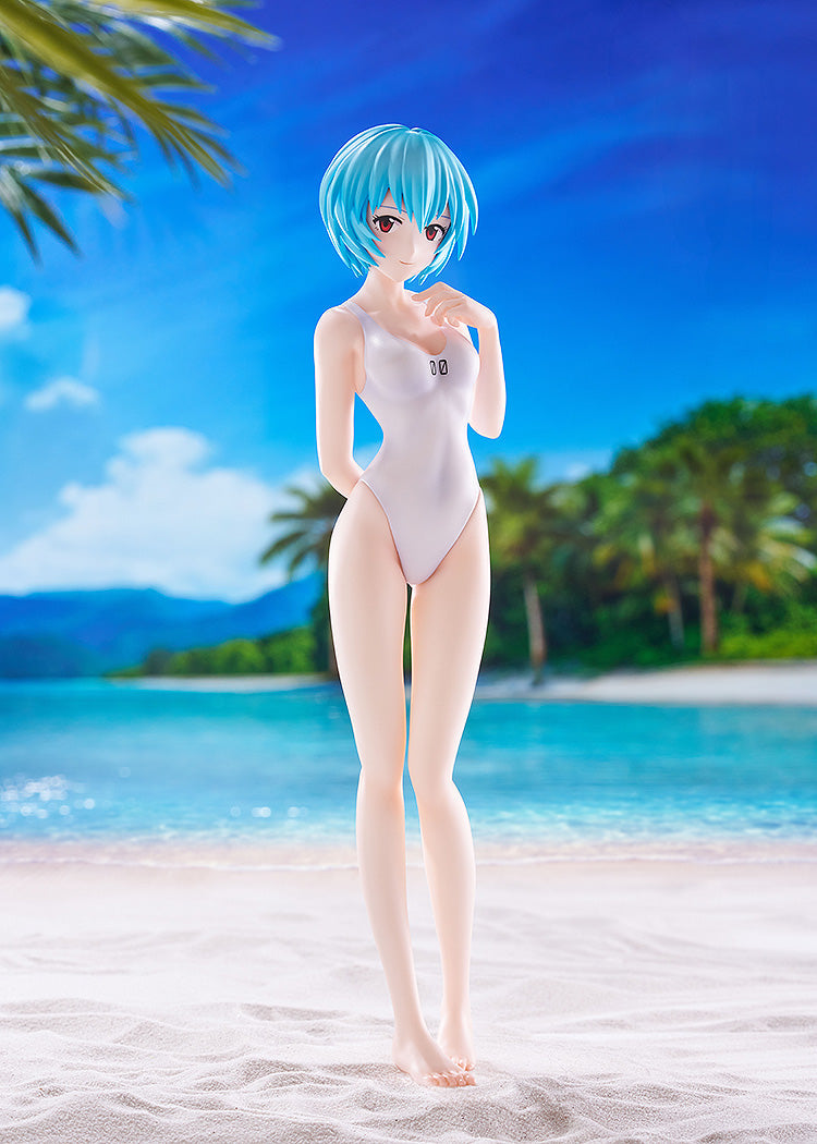 Rebuild of Evangelion - POP UP PARADE BEACH QUEENS Rei Ayanami (One-Piece Style) L Size Figure