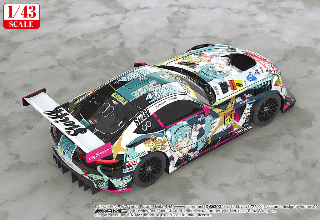 Good Smile Racing - 1/43rd Scale Good Smile Hatsune Miku AMG: 2018 Final Race Ver.