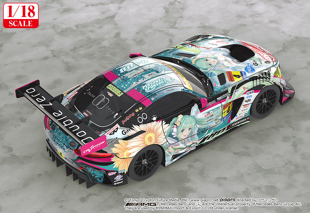 Good Smile Racing - 1/18th Scale Good Smile Hatsune Miku AMG 2017 SUPER GT Ver.