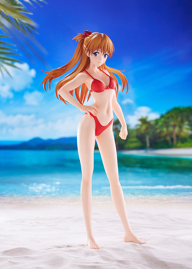 Rebuild of Evangelion - POP UP PARADE BEACH QUEENS Asuka Shikinami Langley (Bikini Style) L Size Figure