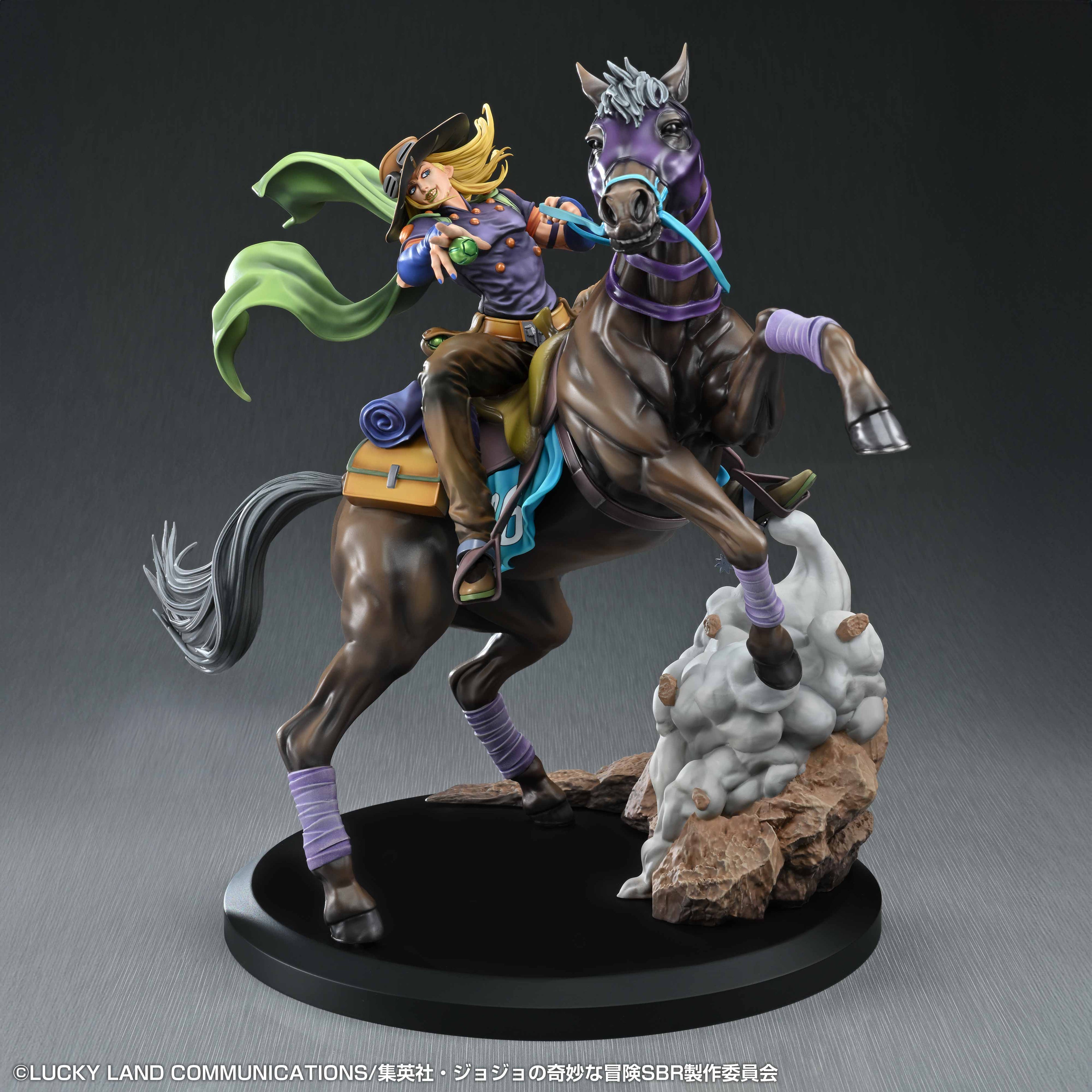 STEEL BALL RUN JoJo's Bizarre Adventure - Gyro Zeppeli & Valkyrie Figure