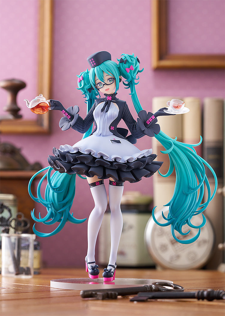 Hatsune Miku - POP UP PARADE Hatsune Miku: Glasses x Café Ver. Figure