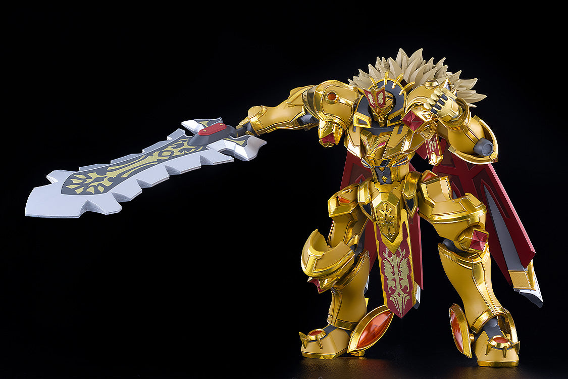 Knight's & Magic - MODEROID Goldleo: ROYAL METALLIC Ver. Model Kit