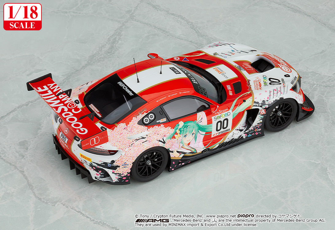 Good Smile Racing - 1/18th Scale Good Smile Hatsune Miku AMG 2017 SPA24H ver.