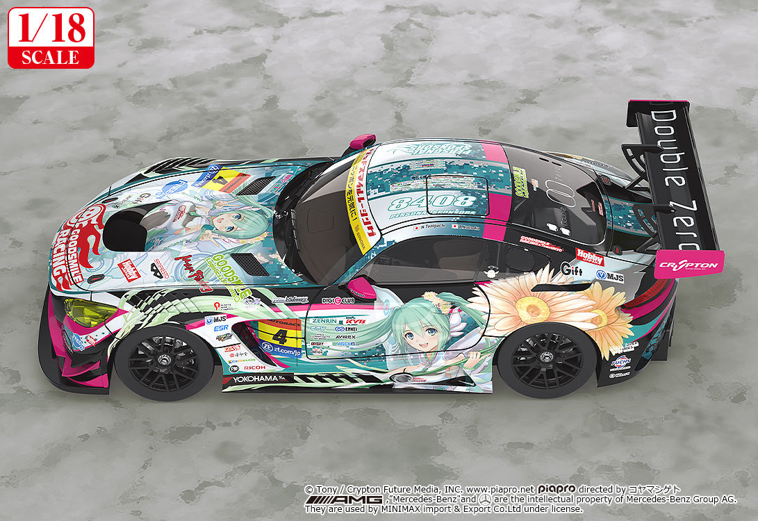 Good Smile Racing - 1/18th Scale Good Smile Hatsune Miku AMG 2017 SUPER GT Ver.