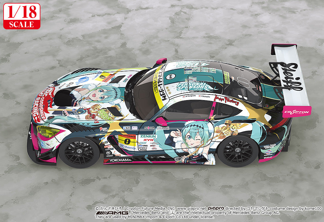 Good Smile Racing - 1/18th Scale Good Smile Hatsune Miku AMG: 2018 Final Race Ver.