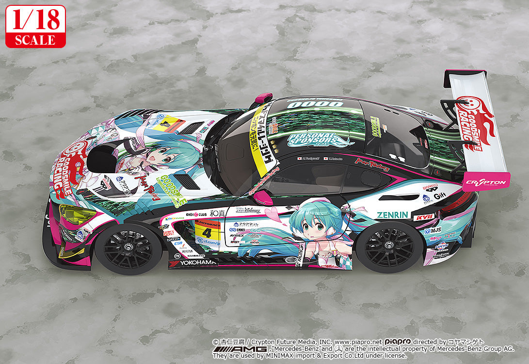 Good Smile Racing - 1/18th Scale Good Smile Hatsune Miku AMG: 2019 Ver.