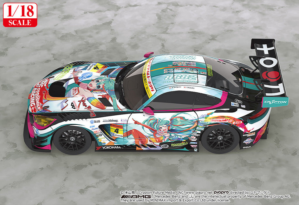 Good Smile Racing - 1/18th Scale Good Smile Hatsune Miku AMG 2016 SUPER GT Ver.