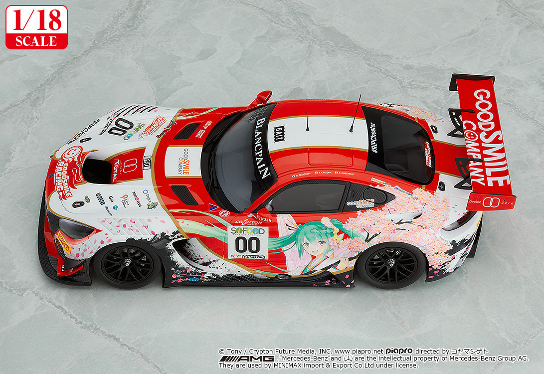 Good Smile Racing - 1/18th Scale Good Smile Hatsune Miku AMG 2017 SPA24H ver.