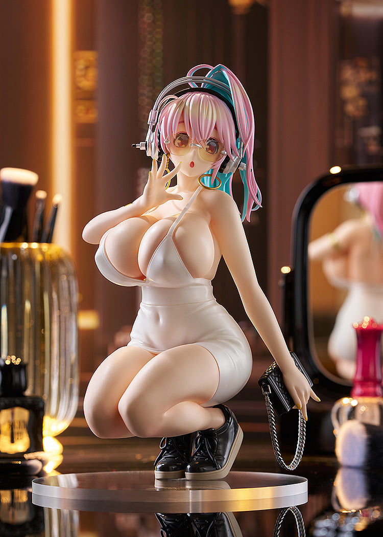 Super Sonico - POP UP PARADE Super Sonico: 15th Mini Dress Ver. L Size Figure
