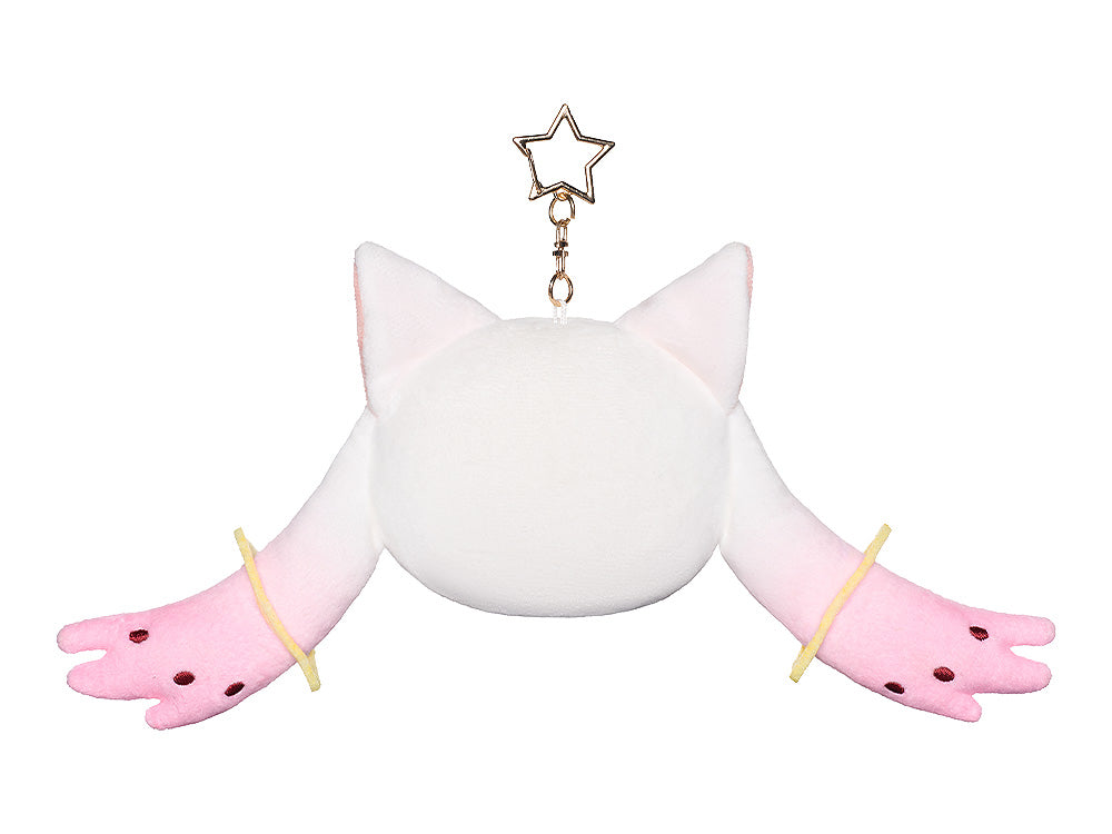 Puella Magi Madoka Magica the Movie -Rebellion- Fluffy Keychain Pinback Button Case