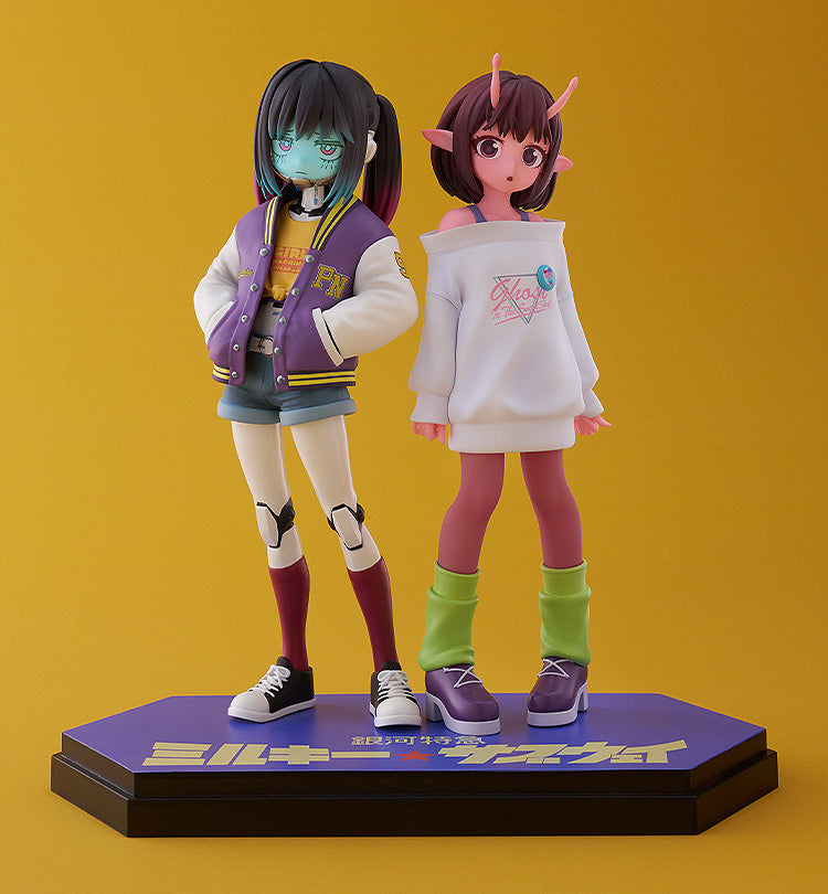 MILKY☆SUBWAY THE GALACTIC LIMITED EXPRESS - POP UP PARADE SP Chiharu & Makina Figure
