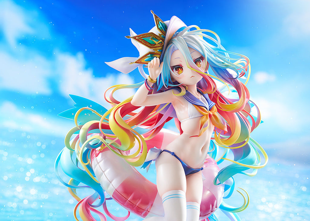 No Game No Life - Shiro: Sailor-Style Swimsuit Ver. 1/7 Scale Figure