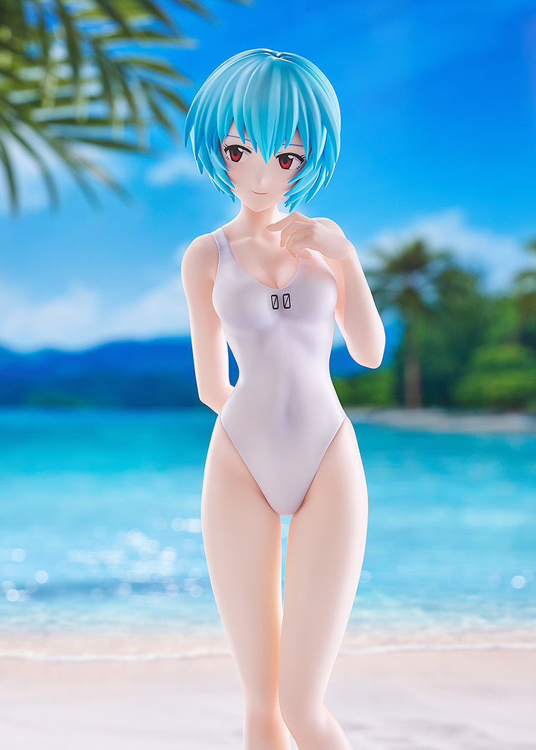Rebuild of Evangelion - POP UP PARADE BEACH QUEENS Rei Ayanami (One-Piece Style) L Size Figure