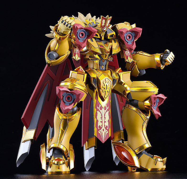Knight's & Magic - MODEROID Goldleo: ROYAL METALLIC Ver. Model Kit