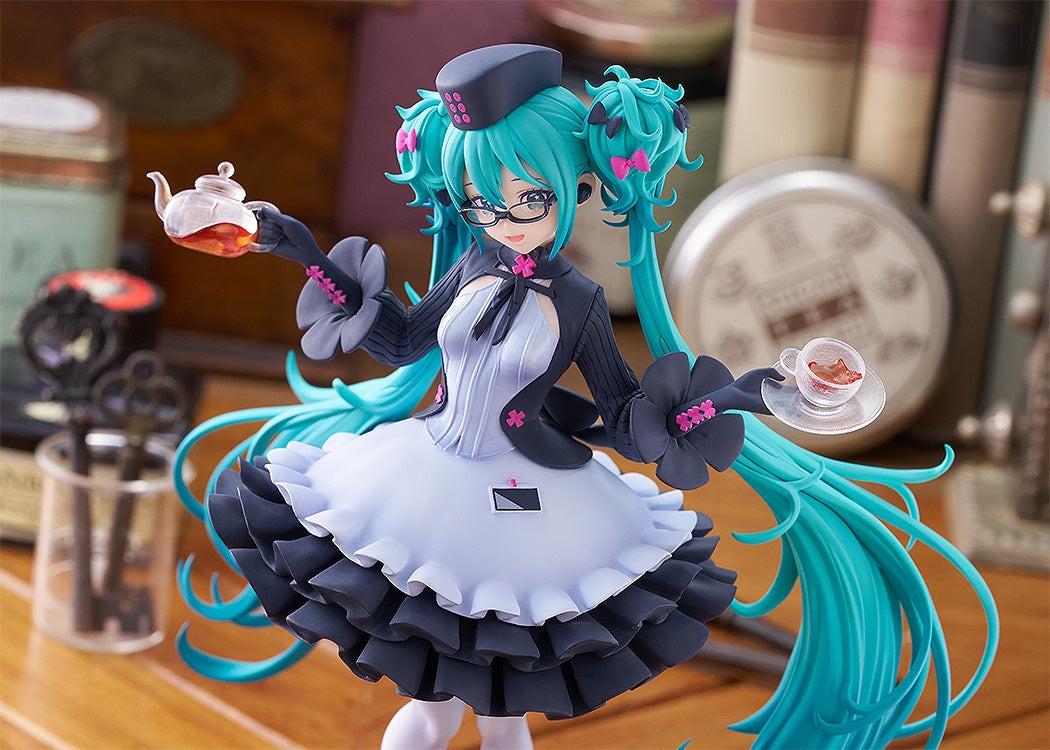 Hatsune Miku - POP UP PARADE Hatsune Miku: Glasses x Café Ver. Figure