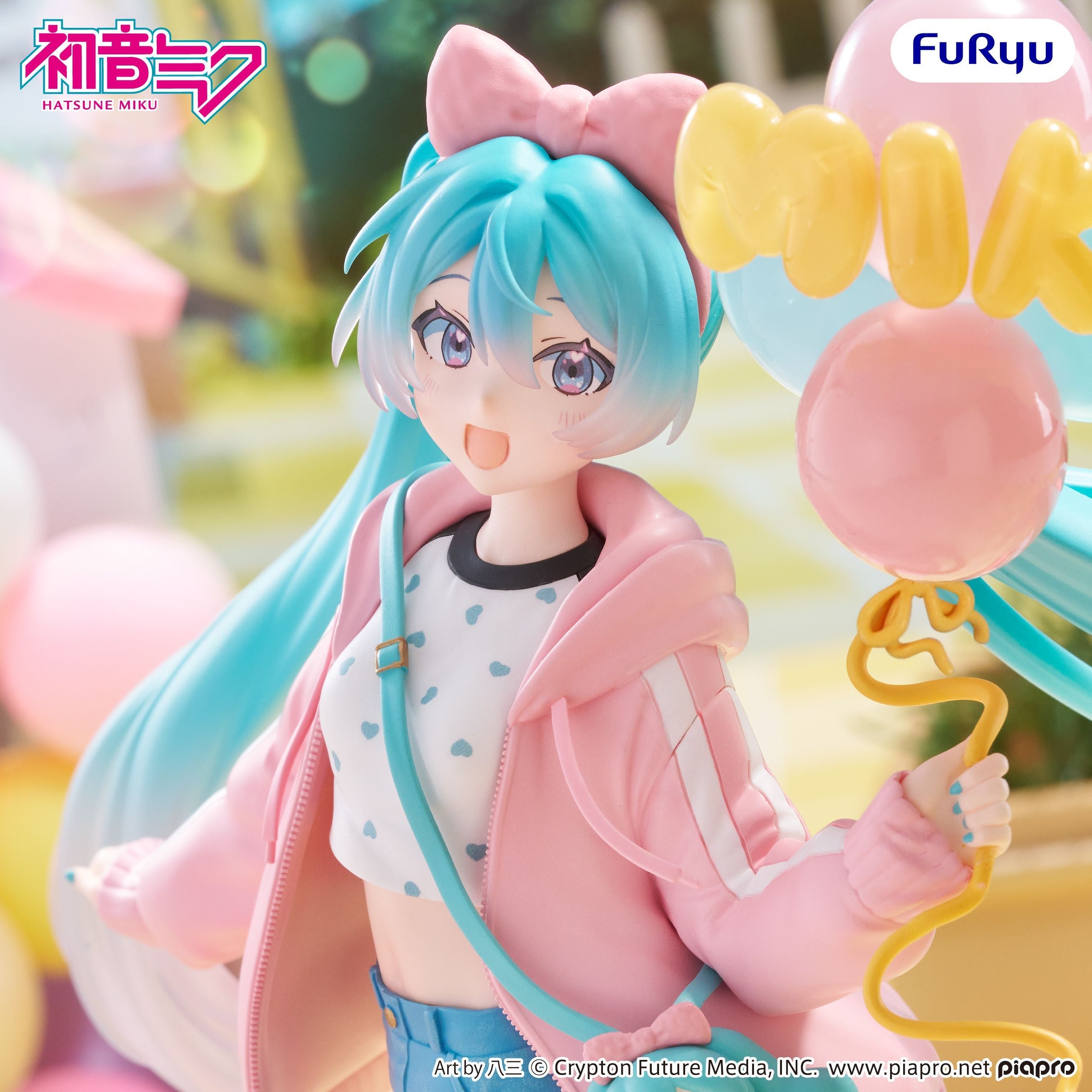 Hatsune Miku - Muchute Figure -Theme Park Date ver.-