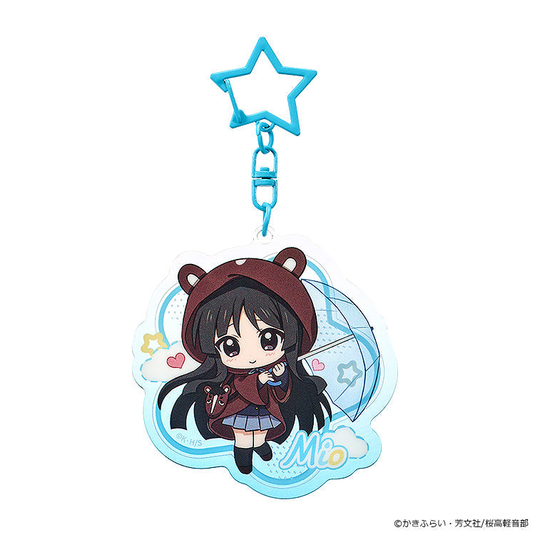 K-ON! - Fluffy Rain Series Collectible Acrylic Keychain (Boxset)