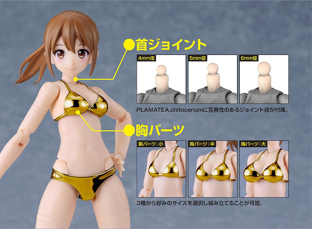 PLAMATEA Muse Body: Ichika - Golden Bikini Ver. Model Kit