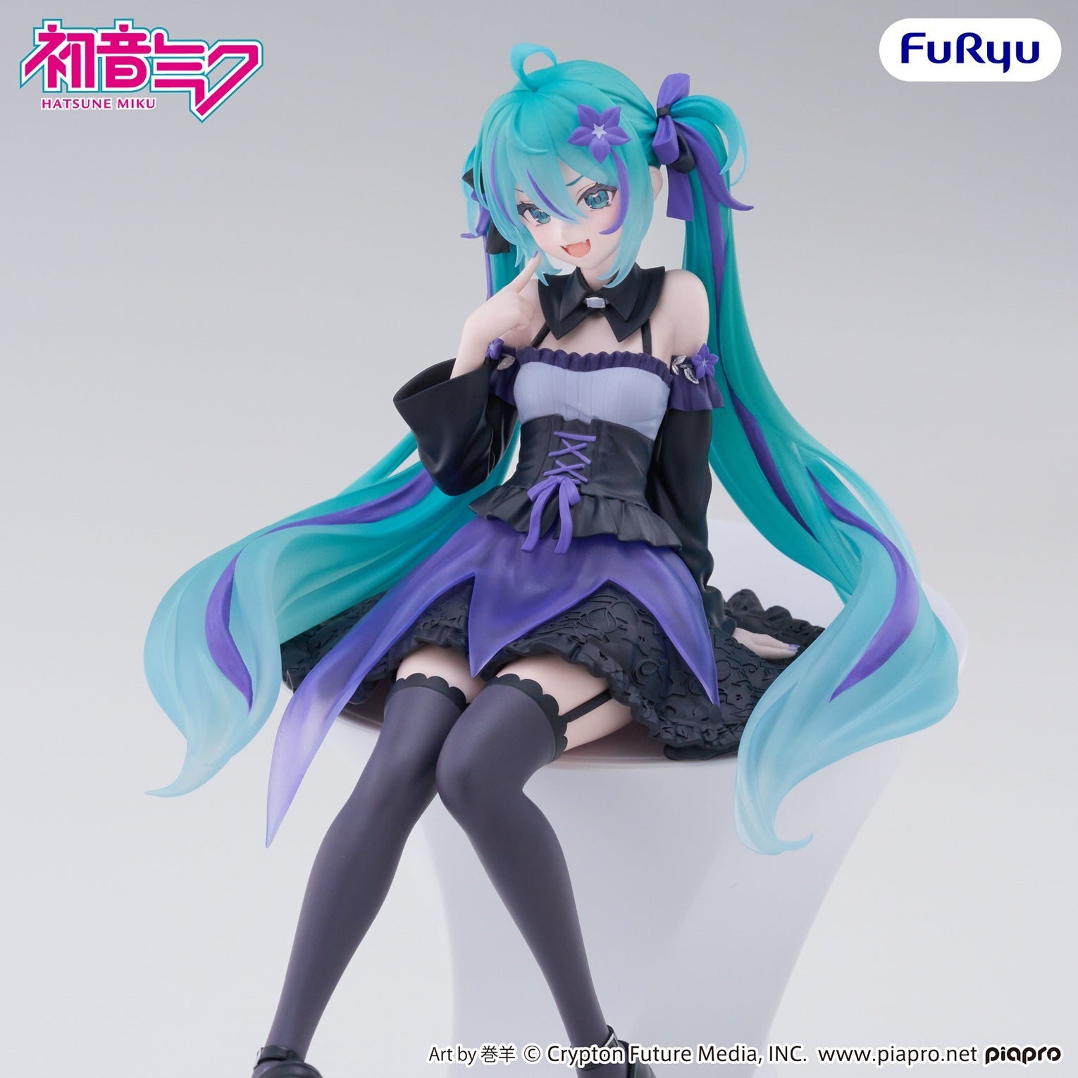 Hatsune Miku - Flower Fairy Bellflower Noodle Stopper Figure